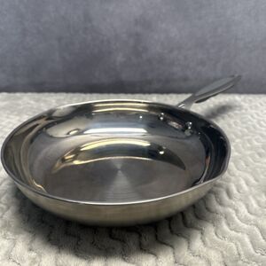 David Burke Restaurateur 10 In Pro Heavy Stainless Steel Skillet Frying Pan New